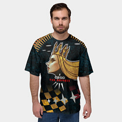 Футболка оверсайз мужская Cs:go - The Empress 2022 Императрица, цвет: 3D-принт — фото 2