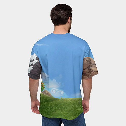 Мужская футболка оверсайз Mammott / 3D-принт – фото 4