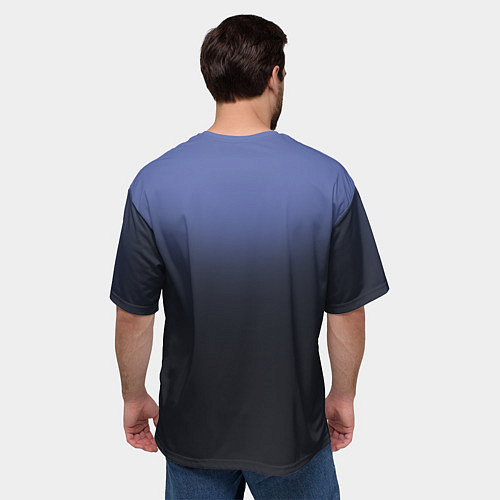 Мужская футболка оверсайз Стегобака / 3D-принт – фото 4