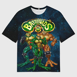 Мужская футболка оверсайз Rare - Battletoads
