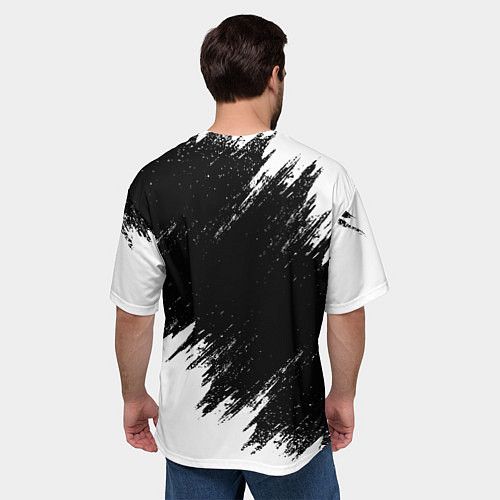 Мужская футболка оверсайз Юрка ах*енный как ни крути / 3D-принт – фото 4