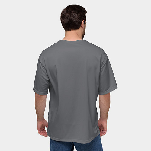 Мужская футболка оверсайз Seal of Disapproval / 3D-принт – фото 4