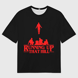 Футболка оверсайз мужская Running Up That Hill, цвет: 3D-принт