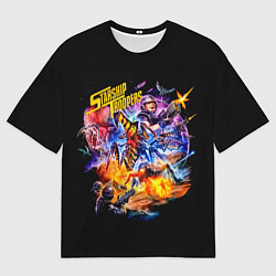 Футболка оверсайз мужская Starship Troopers Звездный Десант, цвет: 3D-принт