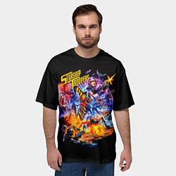 Футболка оверсайз мужская Starship Troopers Звездный Десант, цвет: 3D-принт — фото 2