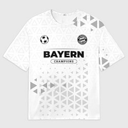 Мужская футболка оверсайз Bayern Champions Униформа