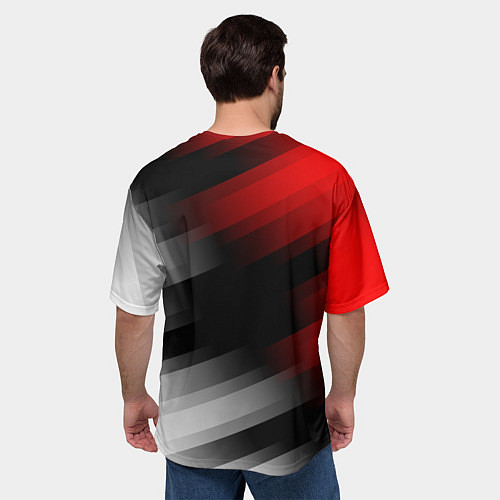 Мужская футболка оверсайз NIRVANA in utero - НИРВАНА / 3D-принт – фото 4