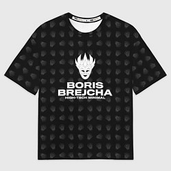 Футболка оверсайз мужская Boris Brejcha High-Tech Minimal, цвет: 3D-принт