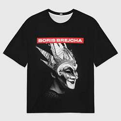 Футболка оверсайз мужская Boris Brejcha в маске, цвет: 3D-принт
