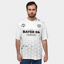 Футболка оверсайз мужская Bayer 04 Champions Униформа, цвет: 3D-принт — фото 2