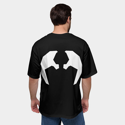 Мужская футболка оверсайз Свобода / 3D-принт – фото 4