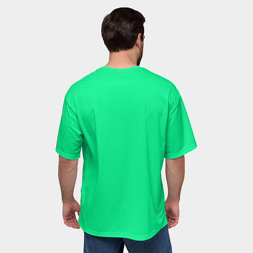 Мужская футболка оверсайз JURASSIC DINO / 3D-принт – фото 4