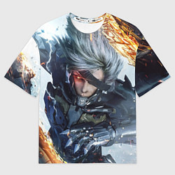 Футболка оверсайз мужская Metal Gear Rising: Revengeance, цвет: 3D-принт