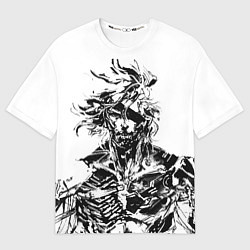 Футболка оверсайз мужская Metal Gear Rising: Revengeance, цвет: 3D-принт