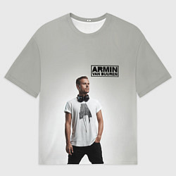 Футболка оверсайз мужская Армин ван Бюрен, цвет: 3D-принт