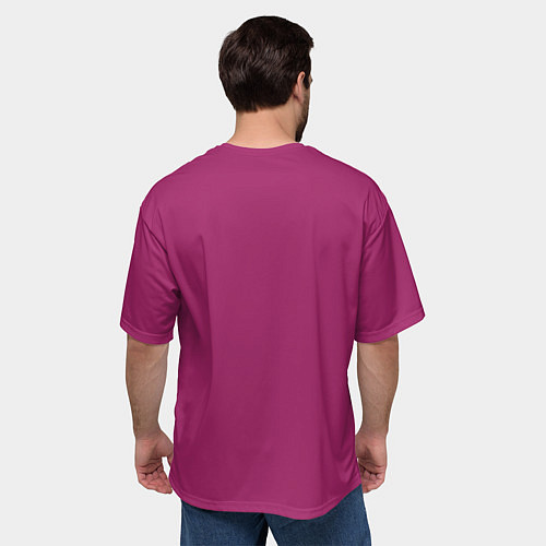 Мужская футболка оверсайз Полет в неизвестность / 3D-принт – фото 4