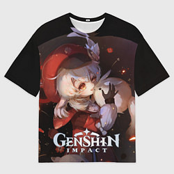 Мужская футболка оверсайз Кли - милая искорка