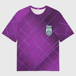 Футболка оверсайз мужская Фанат ФК Уфа, цвет: 3D-принт