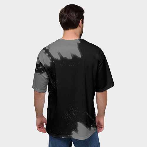 Мужская футболка оверсайз Born In The USSR 1974 year Limited Edition / 3D-принт – фото 4