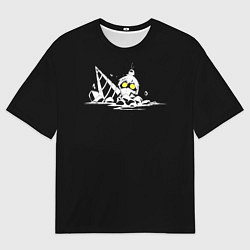 Мужская футболка оверсайз Simon from Gurren-Lagann