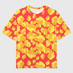 Мужская футболка оверсайз Сырная буря