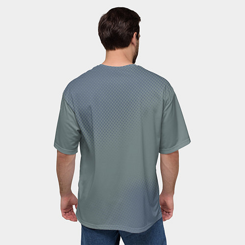 Мужская футболка оверсайз Синобу-электро персонаж / 3D-принт – фото 4