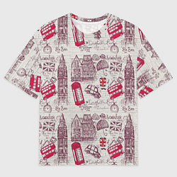 Мужская футболка оверсайз OLD LONDON