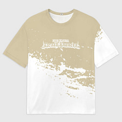 Футболка оверсайз мужская Five Finger Death Punch - rock, цвет: 3D-принт