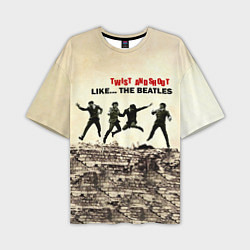 Мужская футболка оверсайз Twist and Shout - The Beatles