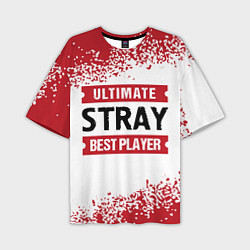 Футболка оверсайз мужская Stray: best player ultimate, цвет: 3D-принт