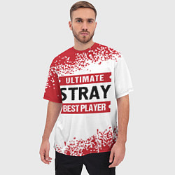 Футболка оверсайз мужская Stray: best player ultimate, цвет: 3D-принт — фото 2