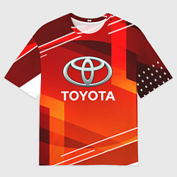 Мужская футболка оверсайз Toyota Abstraction Sport