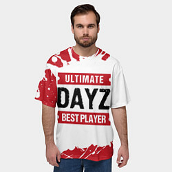 Футболка оверсайз мужская DayZ: best player ultimate, цвет: 3D-принт — фото 2