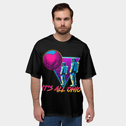 Футболка оверсайз мужская Its All Ohio, цвет: 3D-принт — фото 2