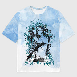Футболка оверсайз мужская Chester Bennington!, цвет: 3D-принт
