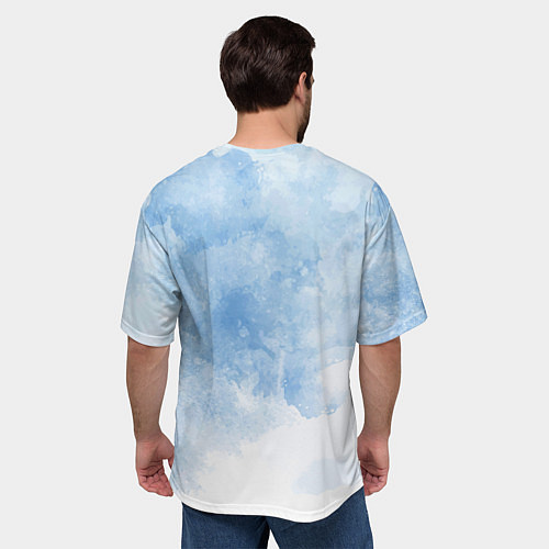 Мужская футболка оверсайз Chester Bennington! / 3D-принт – фото 4