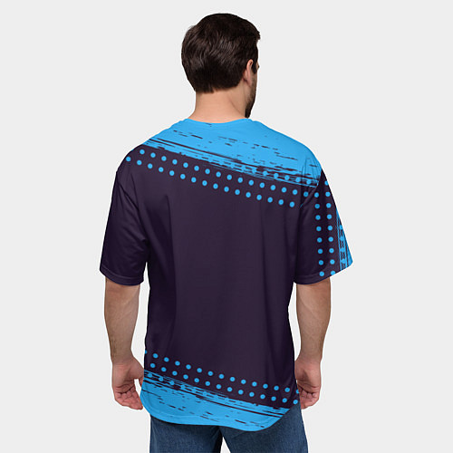 Мужская футболка оверсайз Сеня космонавт даб / 3D-принт – фото 4