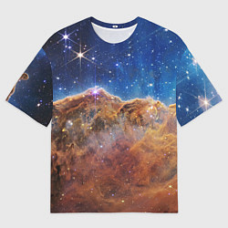 Футболка оверсайз мужская Туманность Киля, цвет: 3D-принт