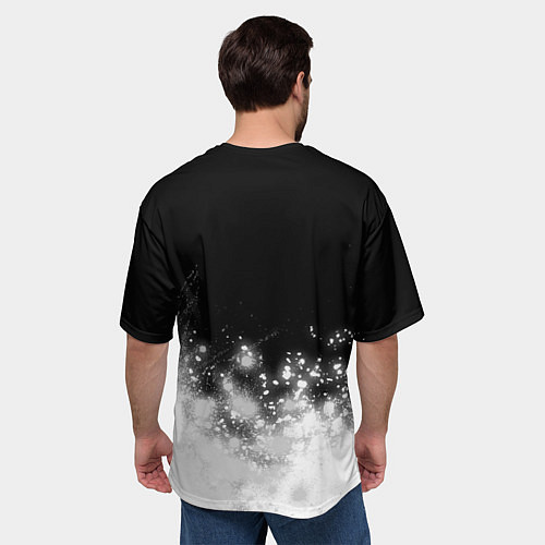 Мужская футболка оверсайз Юрист из России и герб Российской Федерации: симво / 3D-принт – фото 4