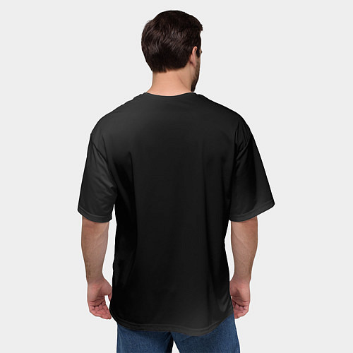 Мужская футболка оверсайз Eat, sleep, Counter Strike, repeat / 3D-принт – фото 4