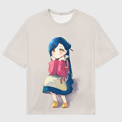 Футболка оверсайз мужская Майн - Власть книжного червя, цвет: 3D-принт