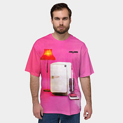 Футболка оверсайз мужская Three Imaginary Boys - The Cure, цвет: 3D-принт — фото 2