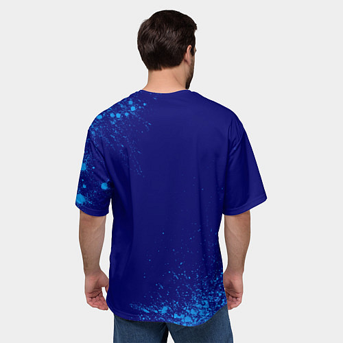 Мужская футболка оверсайз Серега рокозавр / 3D-принт – фото 4