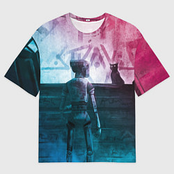Футболка оверсайз мужская Stray - Art, цвет: 3D-принт
