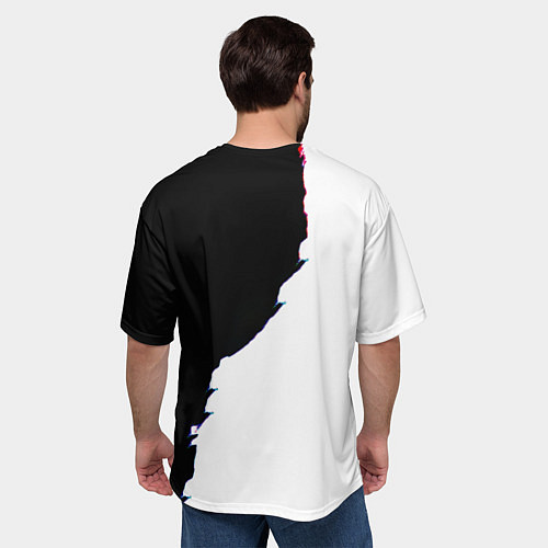 Мужская футболка оверсайз Bloodflowers - The Cure / 3D-принт – фото 4