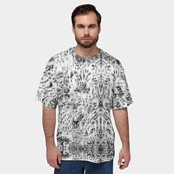 Футболка оверсайз мужская Trypophilia, цвет: 3D-принт — фото 2