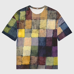 Футболка оверсайз мужская Древний звук картина Пауль Клее, 1925, цвет: 3D-принт