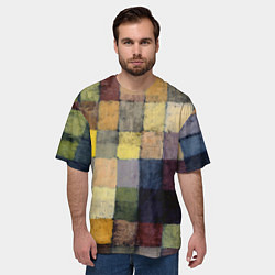 Футболка оверсайз мужская Древний звук картина Пауль Клее, 1925, цвет: 3D-принт — фото 2