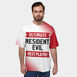 Футболка оверсайз мужская Resident Evil: Best Player Ultimate, цвет: 3D-принт — фото 2