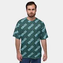 Футболка оверсайз мужская Dead cells pattern, цвет: 3D-принт — фото 2